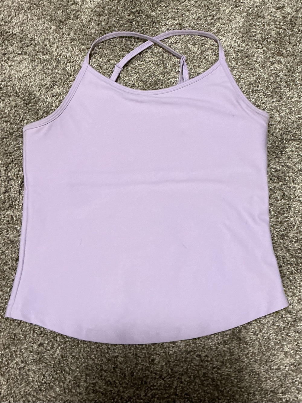 Old Navy Lilac Crossback Tank Top for Kids